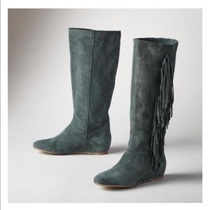 Sundance Ludovica Fringe Boots size 41